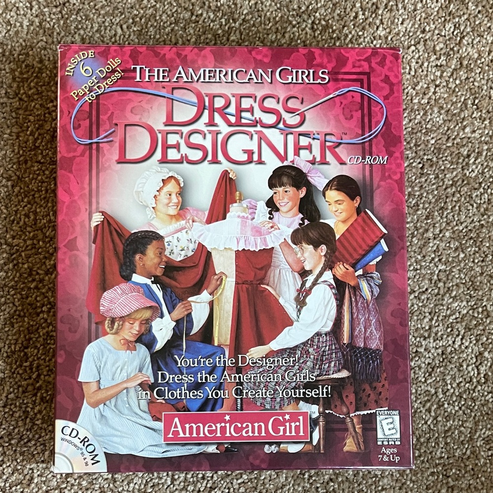 American Girl Dress Designer CD-ROM